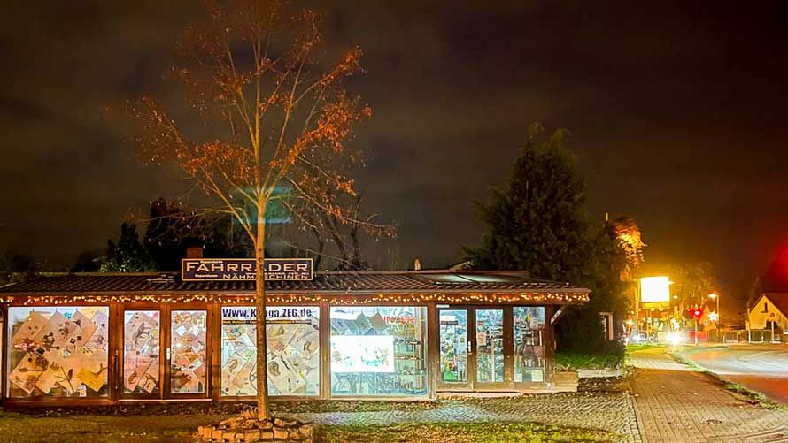 Galerie Kaliga am Abend - Arbeits- und Lebensplatz von Wolfgang Kaliga